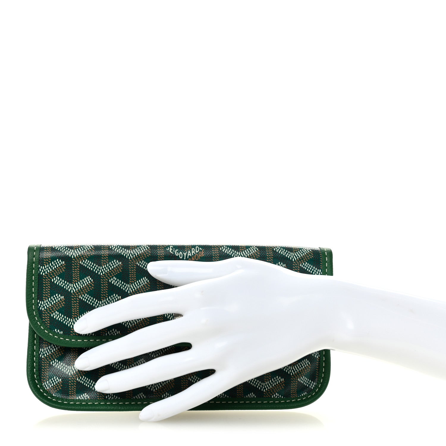 Goyard Goyardine Pouch Green 2 of 6