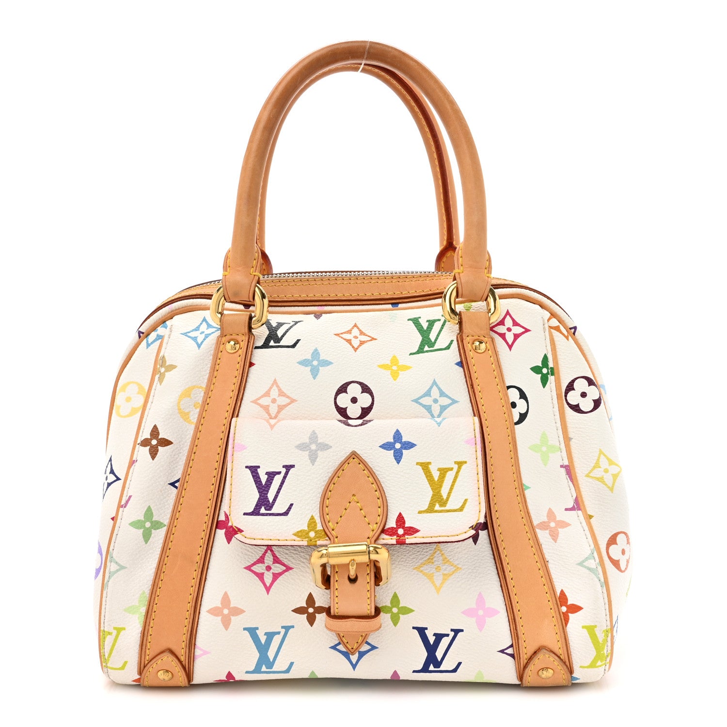 Louis Vuitton Monogram Multicolor Priscilla White 1 of 15