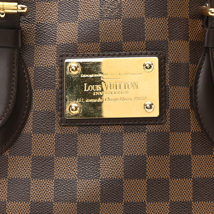 Louis Vuitton Damier Ebene Hampstead MM 7 of 9
