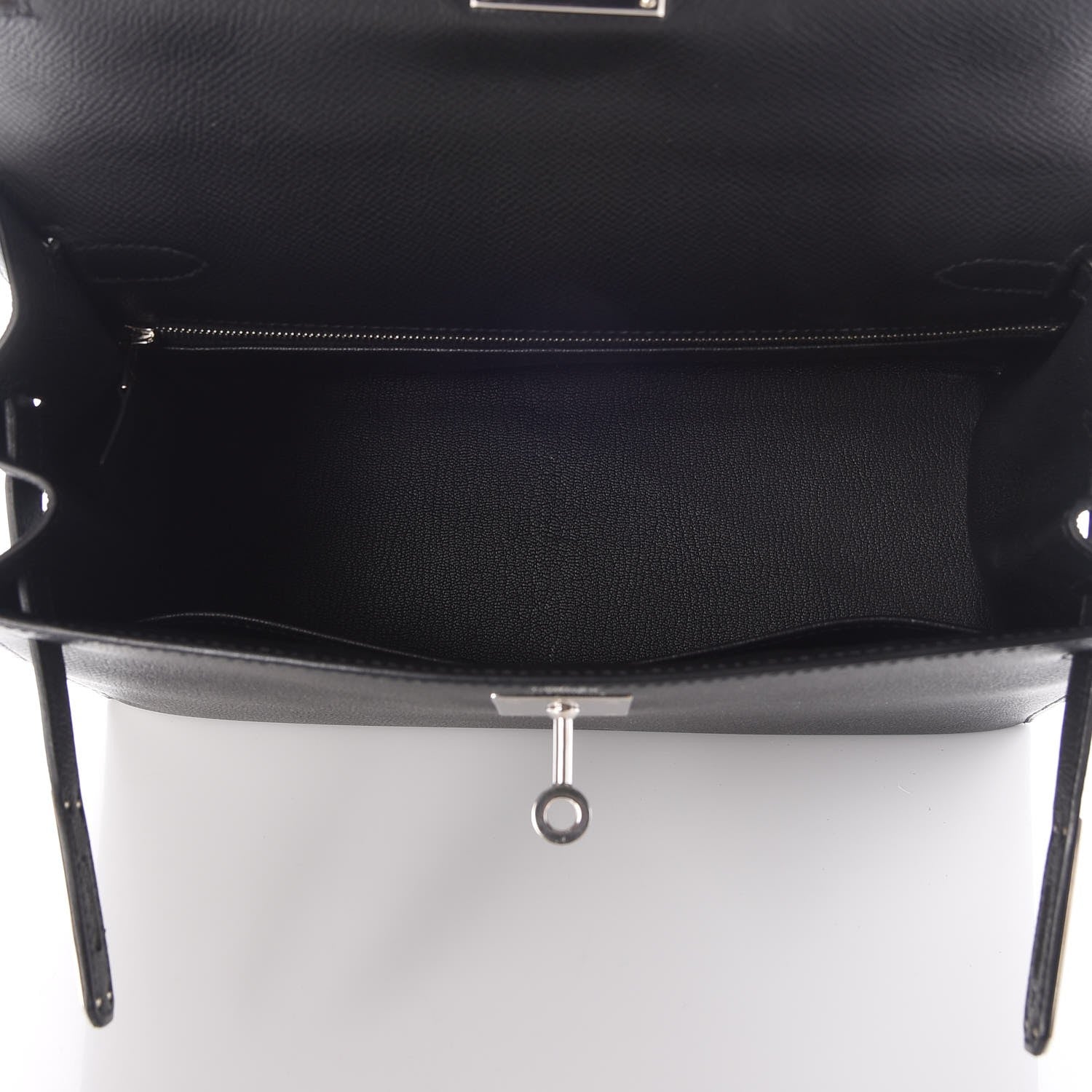 Hermes Epsom Kelly Sellier 28 Black 8 of 36