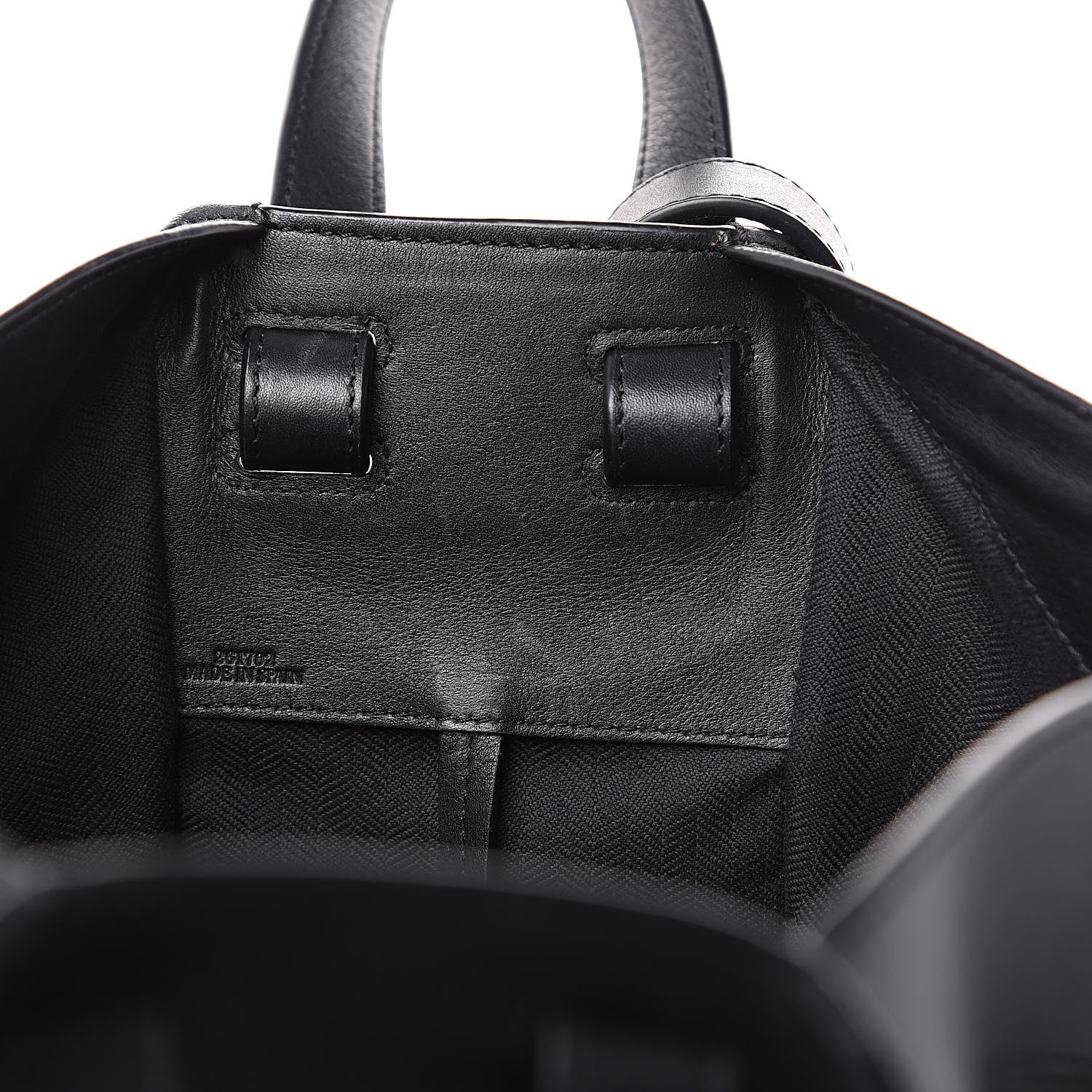 Loewe Calfskin Small Hammock Shoulder Bag Black 10 of 14