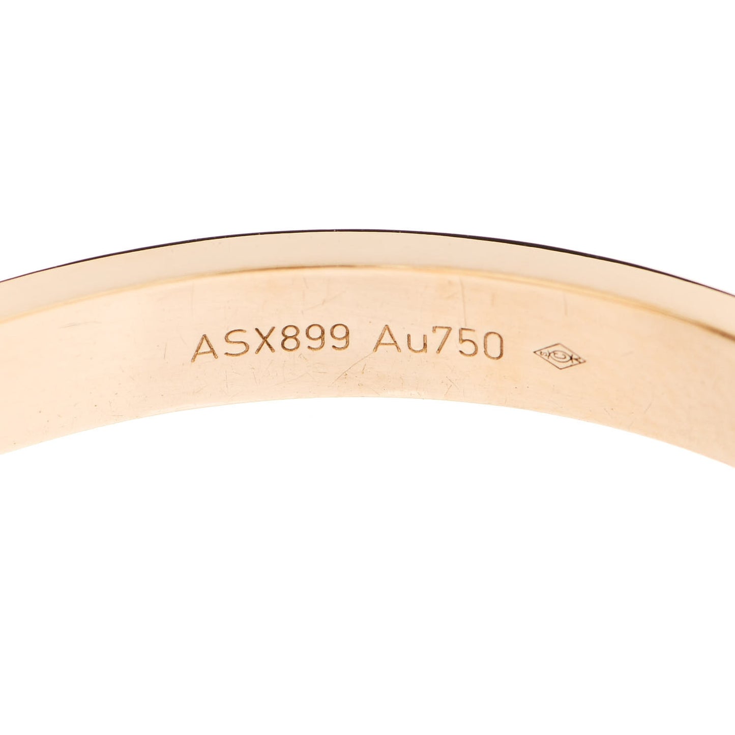 18K Yellow Gold LOVE Bracelet 19