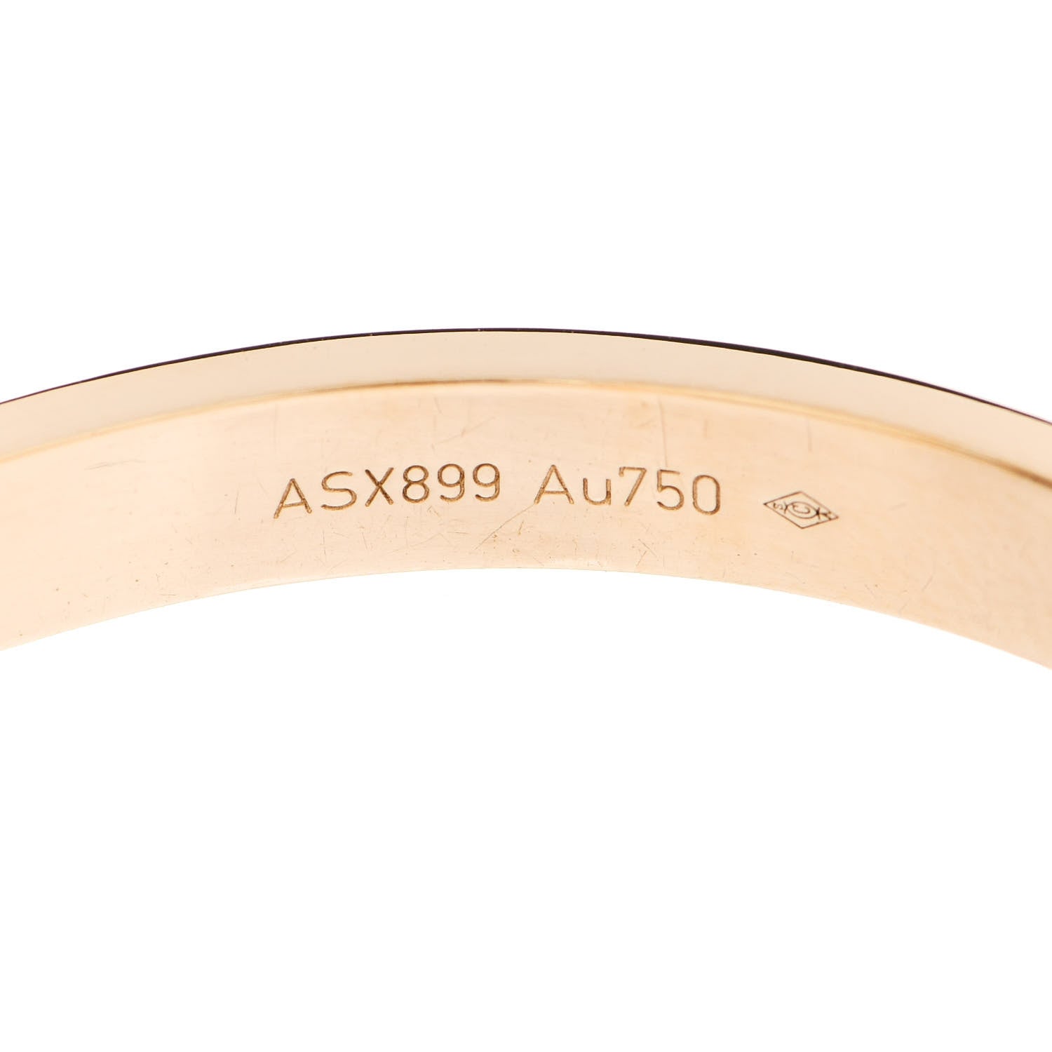 Cartier 18K Yellow Gold LOVE Bracelet 19 5 of 6