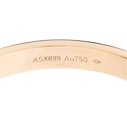 Cartier 18K Yellow Gold LOVE Bracelet 19 5 of 6