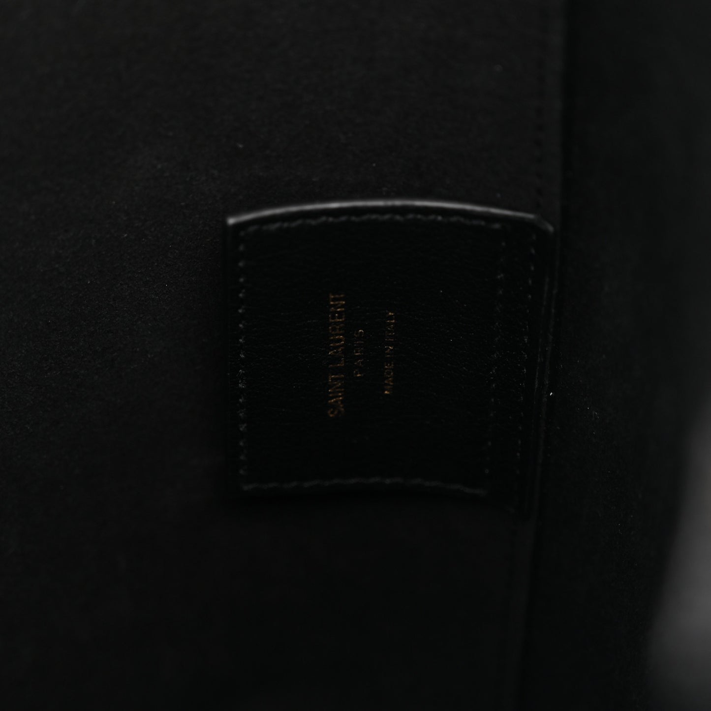 Calfskin Toy Shopping Tote Black