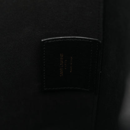 Saint Laurent Calfskin Toy Shopping Tote Black 7 of 10