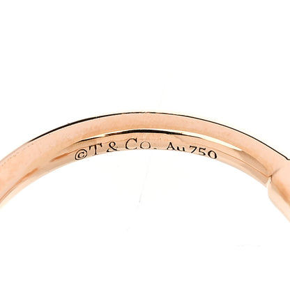 Tiffany 18K Rose Gold T Wire Ring 49 5 4 of 4