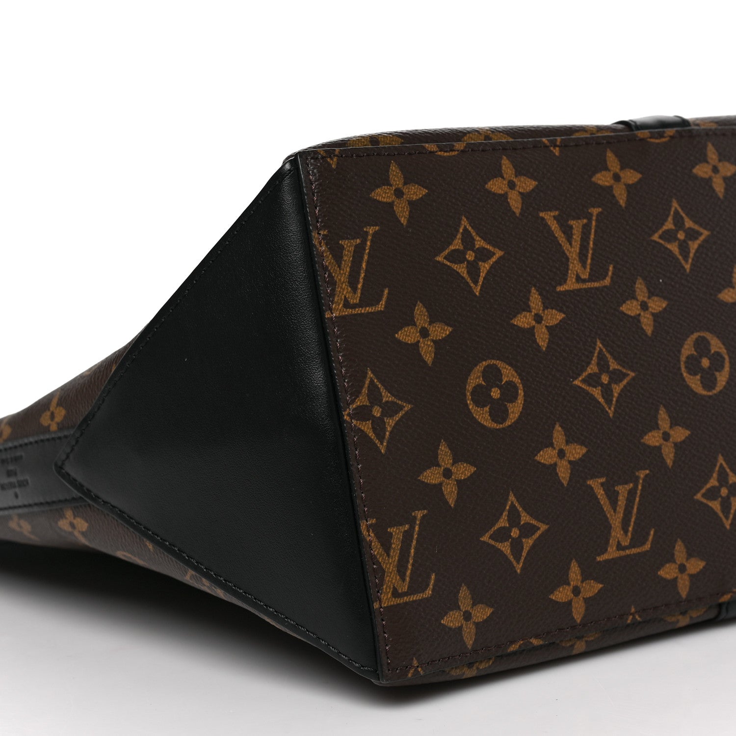 Louis Vuitton Monogram Macassar Weekend Tote GM 7 of 8