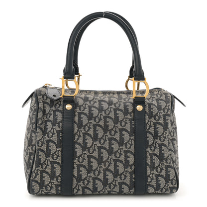 Christian Dior Monogram Boston Navy Blue 1 of 15