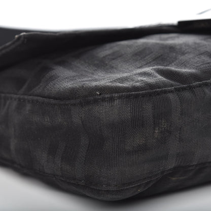 Fendi Nylon Zucca Baguette Black 7 of 14
