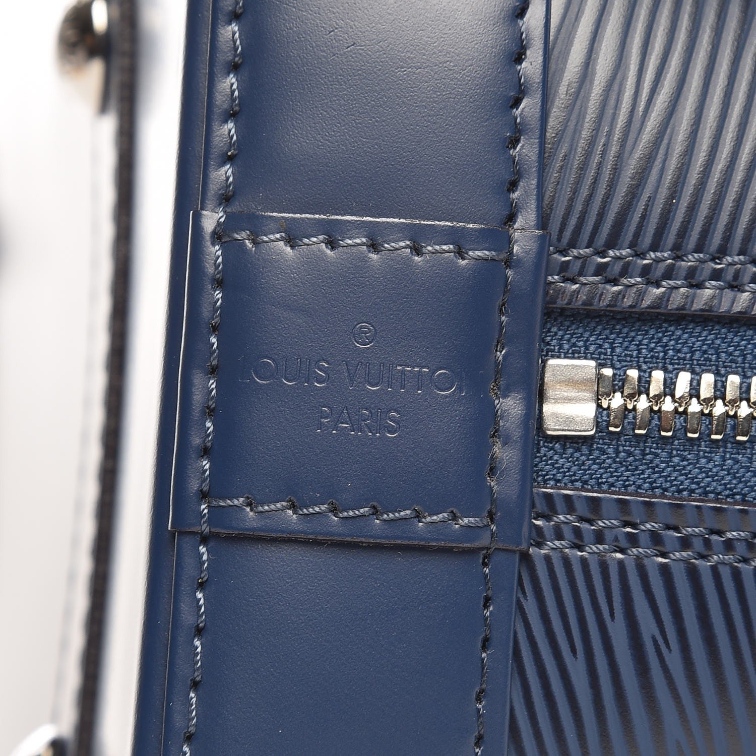 Louis Vuitton Epi Alma PM Indigo 6 of 8