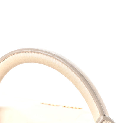 Miu Miu Vitello Lux Medium Bow Bag Talco 11 of 11
