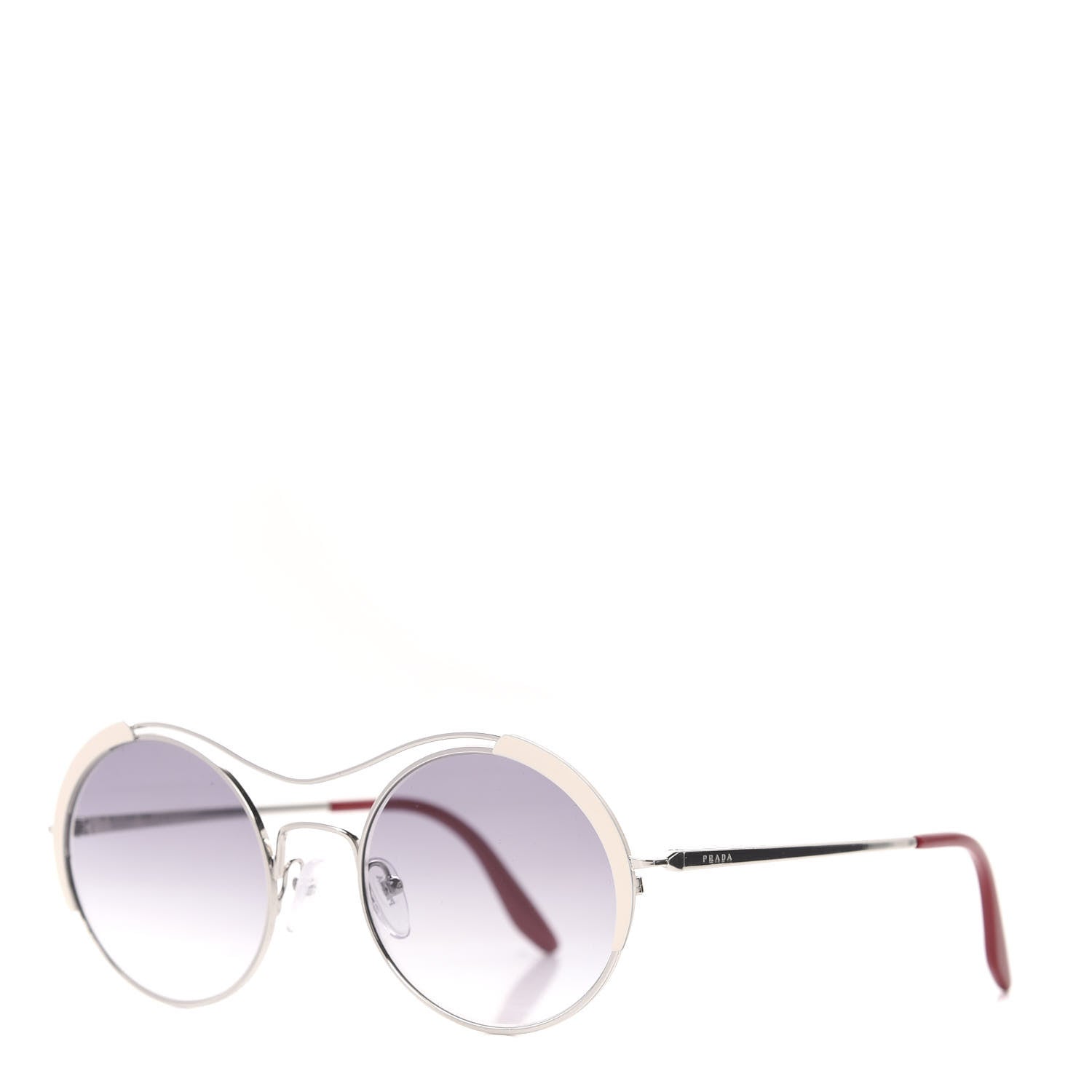 Prada Round Sunglasses SPR 55V Purple 1 of 7