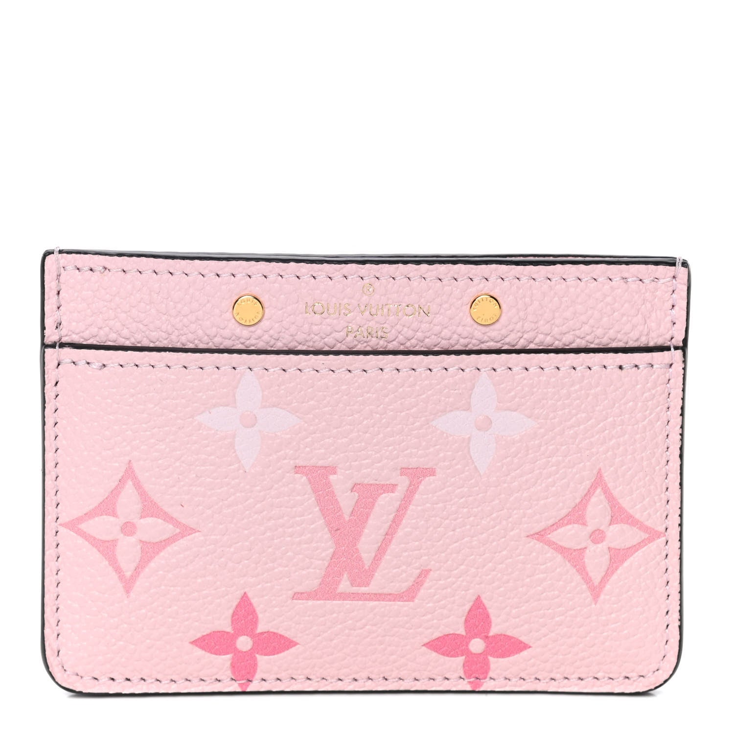 Louis Vuitton Empreinte Monogram Giant By The Pool Card Holder Bouton De Rose 1 of 9