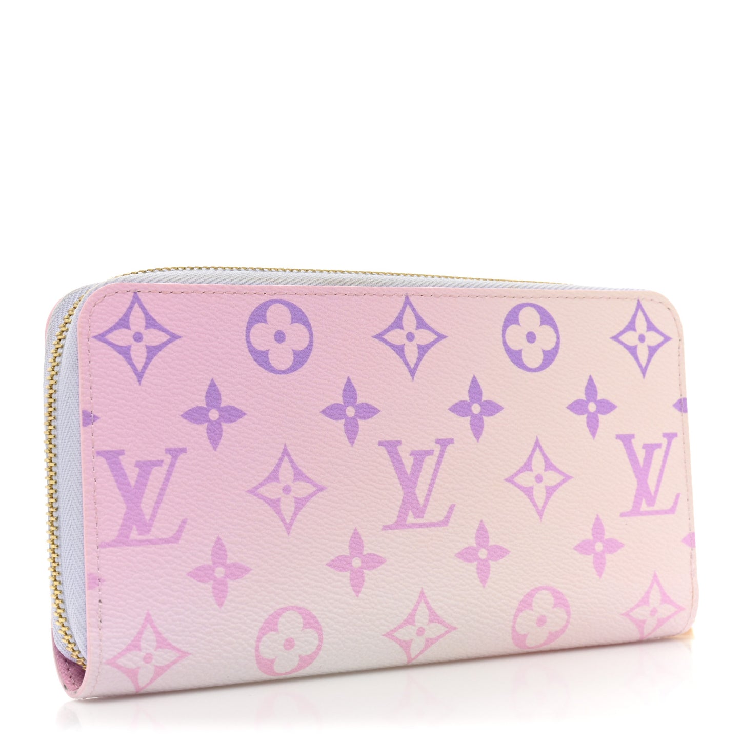 Monogram Giant Spring In The City Zippy Wallet Sunrise Pastel