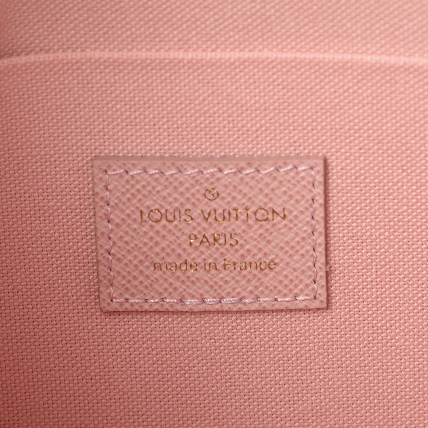 Monogram Valentine Dog Pochette Felicie Chain Wallet