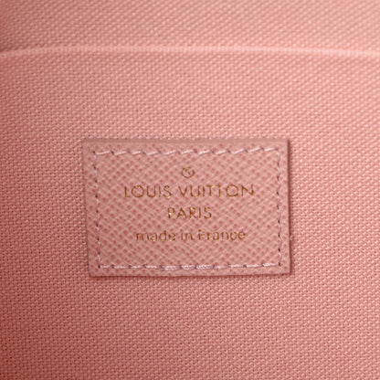 Louis Vuitton Monogram Valentine Dog Pochette Felicie Chain Wallet 6 of 9