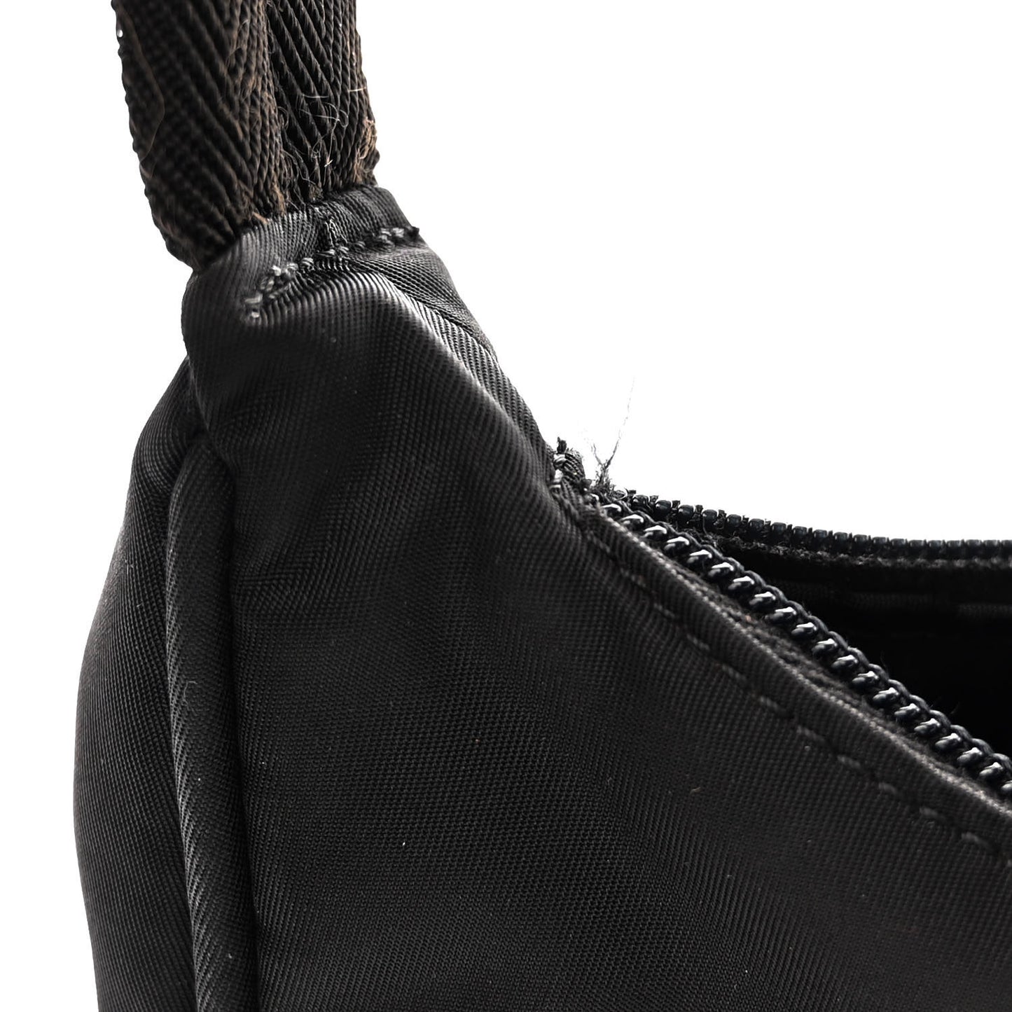 Tessuto Nylon Sport Mini Shoulder Bag Black