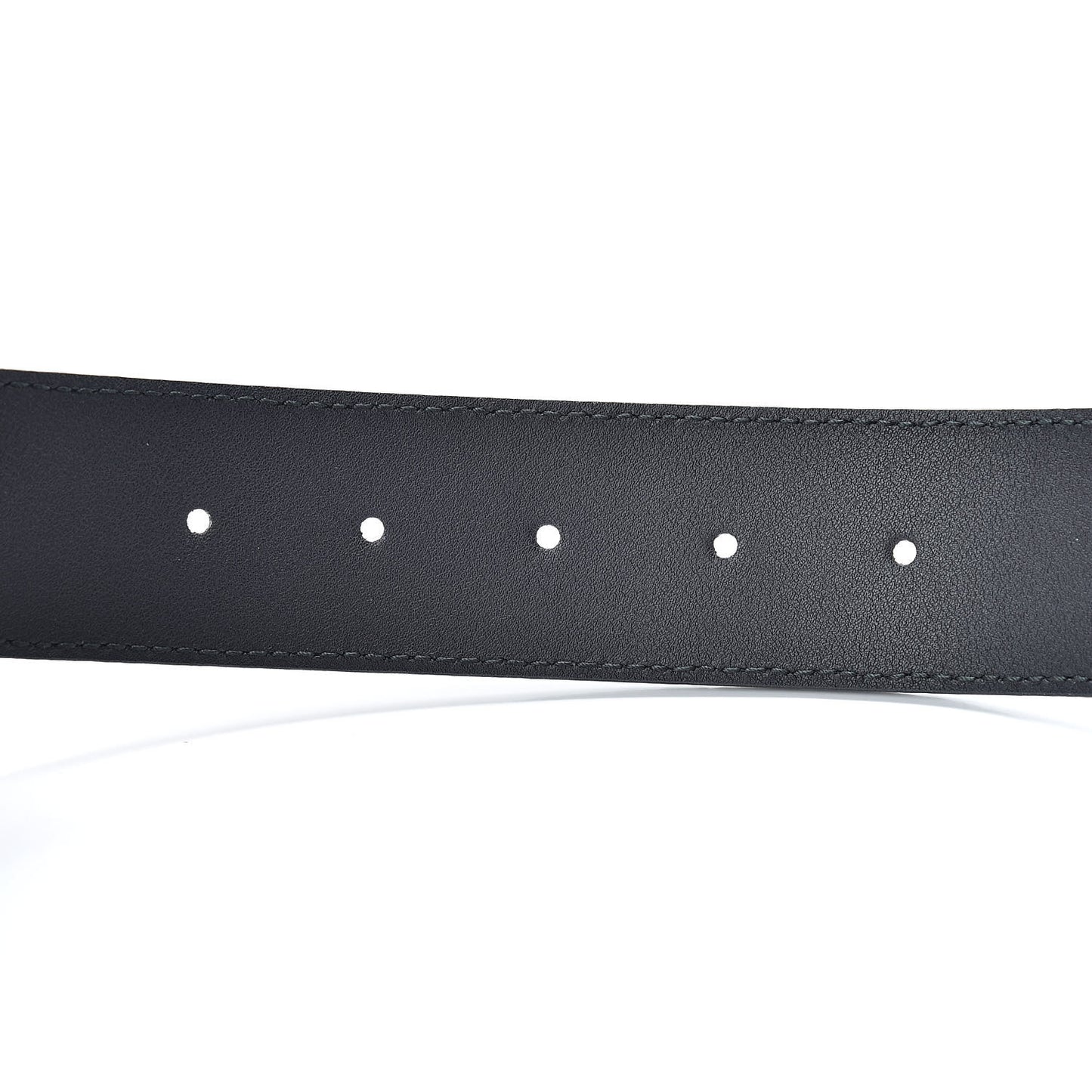Textured Calfskin Double G 40mm Belt 85 34 Black