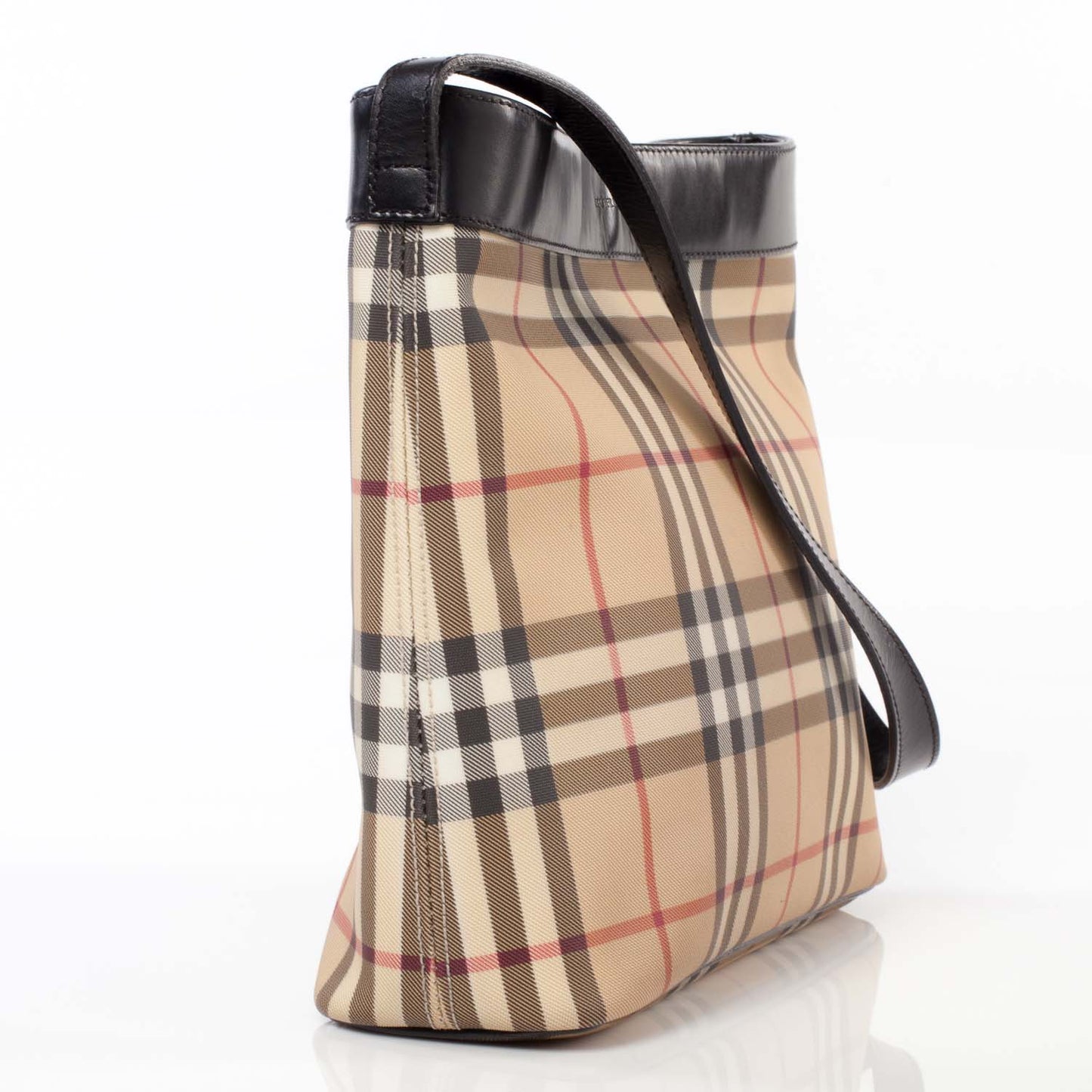 Prorsum House Check Shoulder Bag Black