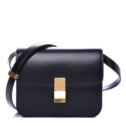Celine Box Calfskin Teen Classic Box Flap Bag Black 1 of 9
