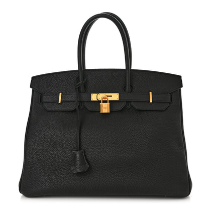 Hermes Togo Birkin 35 Black 1 of 10