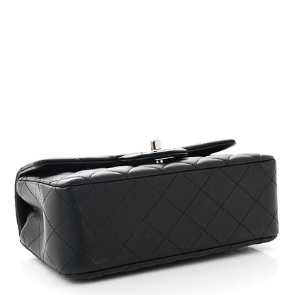 Chanel Lambskin Quilted Mini Rectangular Flap Black 4 of 9
