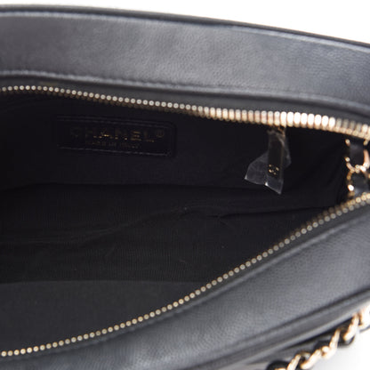 Chanel Caviar Quilted Small In & Out Camera Case Black 5 of 11