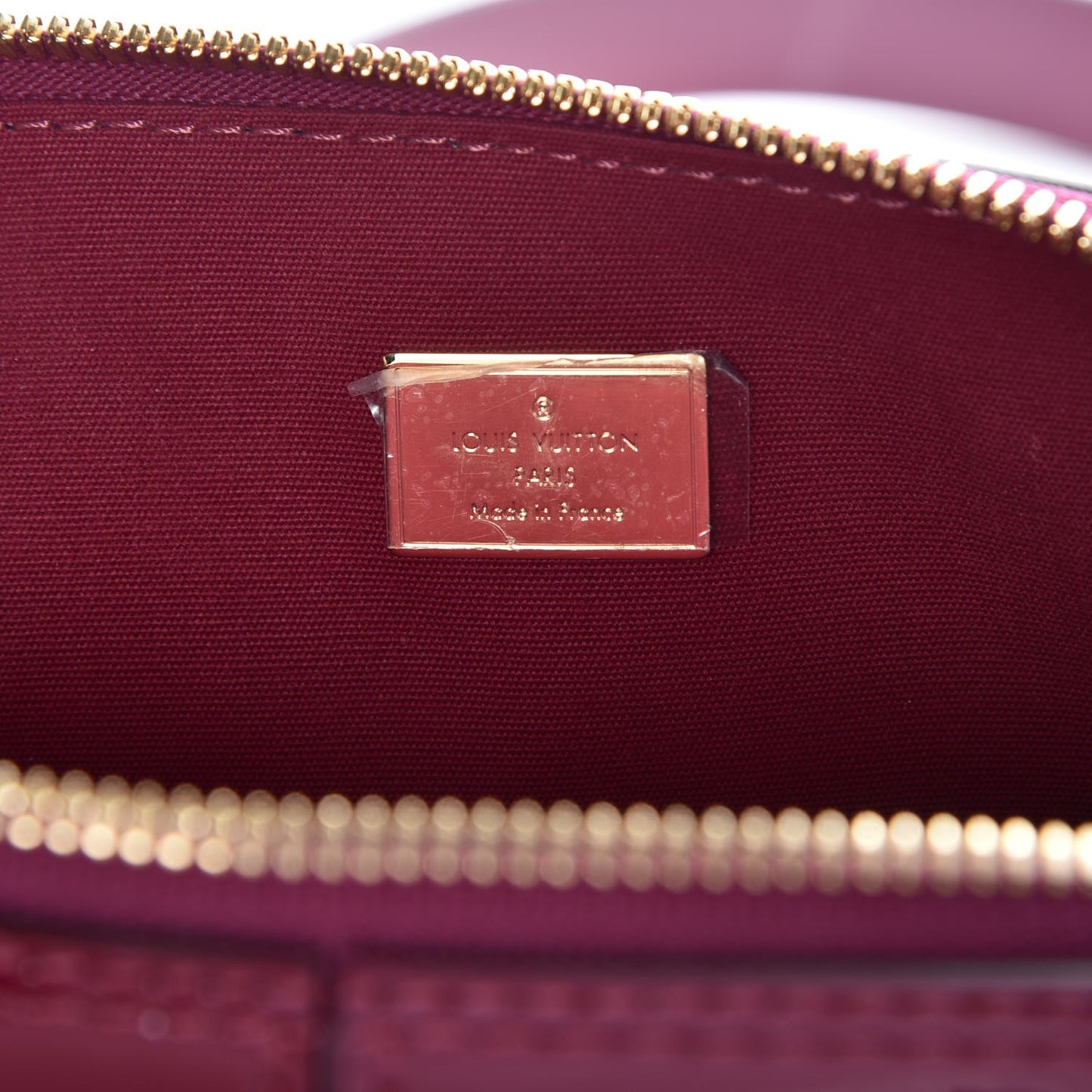 Patent Monogram Alma BB Magenta