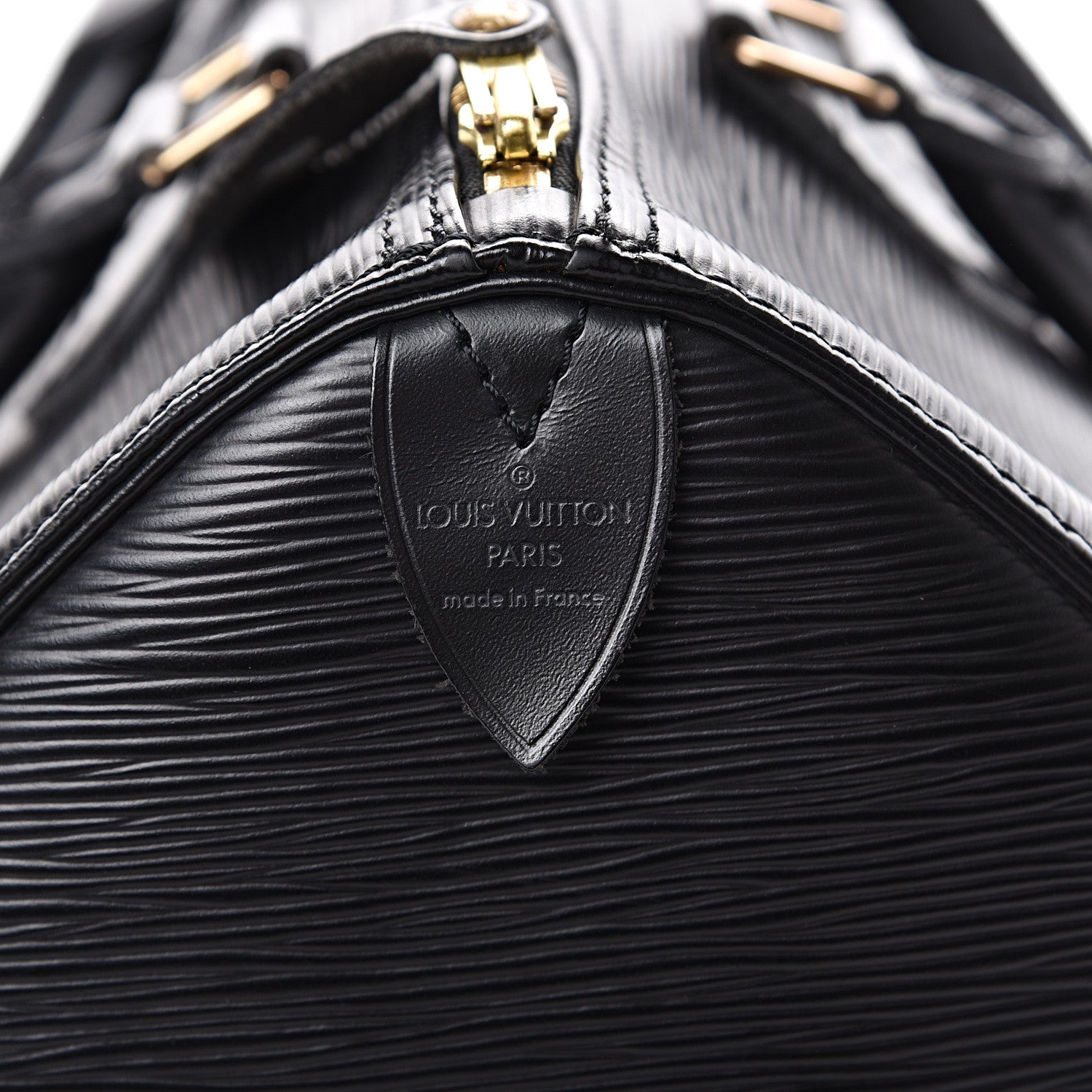 Louis Vuitton Epi Speedy 35 Black 5 of 19