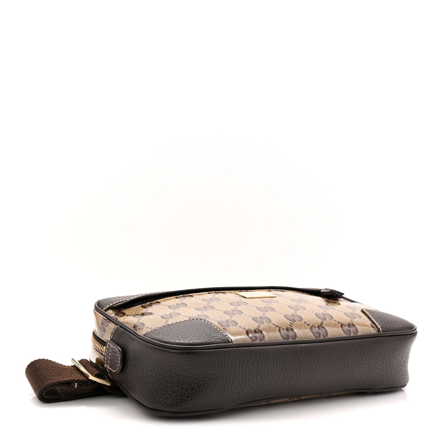 Gucci Crystal Monogram Belt Bag Brown 4 of 10