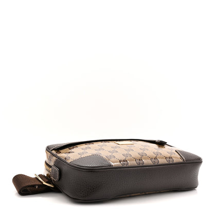 Gucci Crystal Monogram Belt Bag Brown 4 of 10