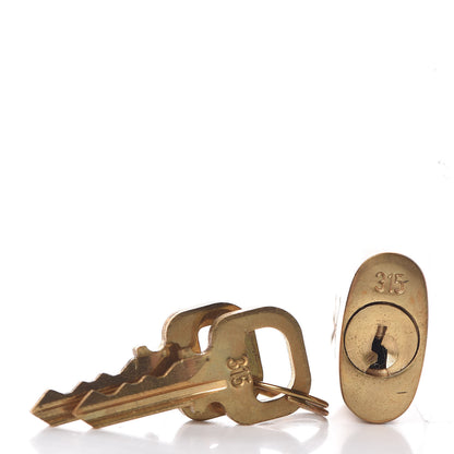 Louis Vuitton Brass Lock and Key Set #315 3 of 3