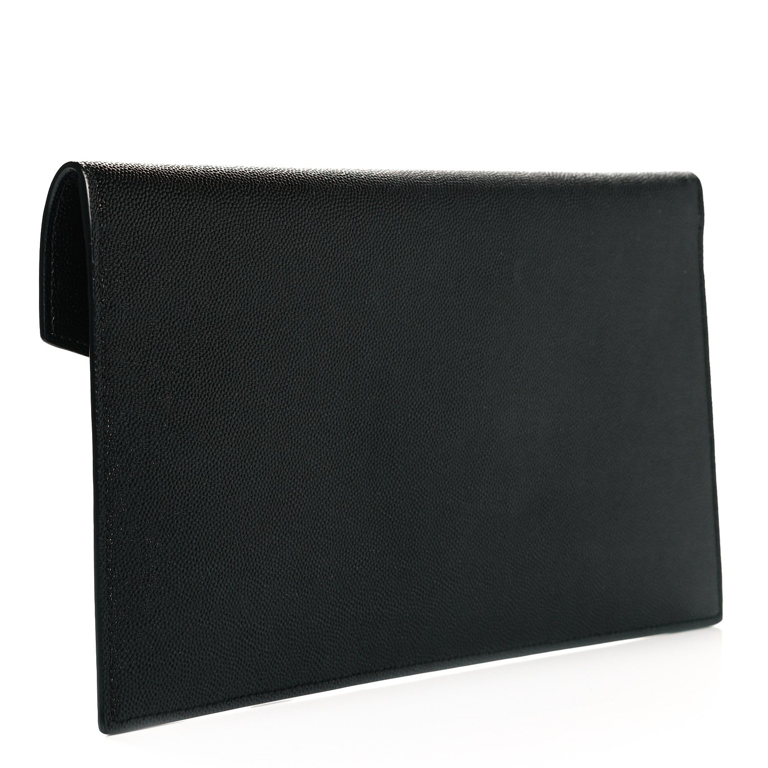 Saint Laurent Grain De Poudre Uptown Pouch Black 3 of 8