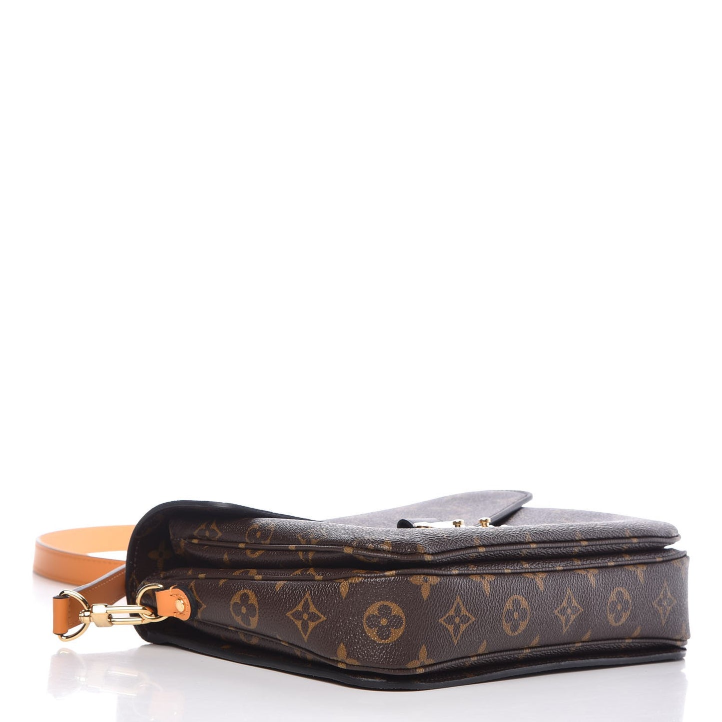 Monogram Braided Pochette Metis Coquelicot