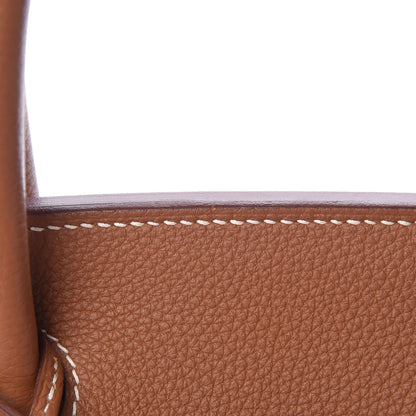 Hermes Togo Birkin 30 Gold 34 of 35