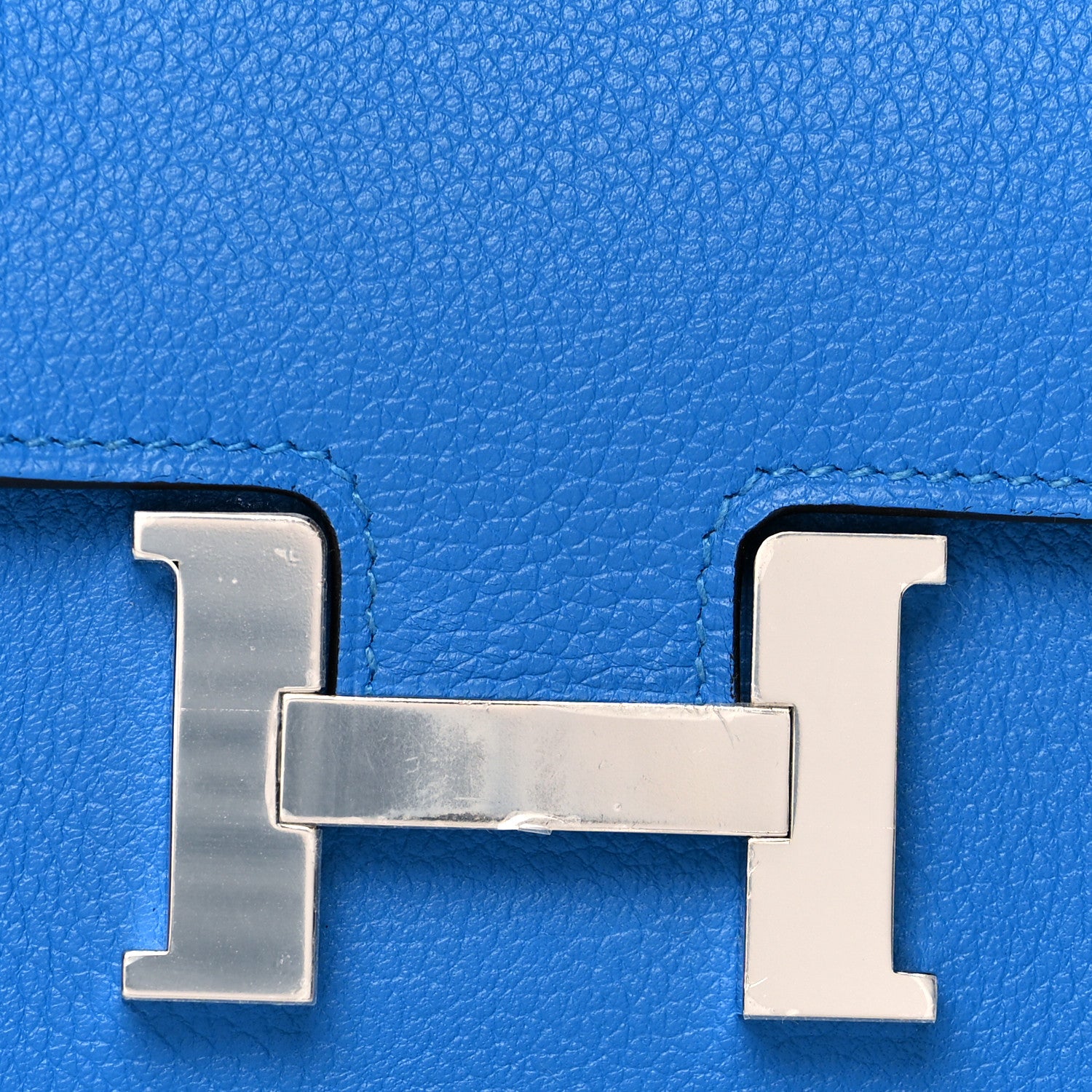 Hermes Evercolor Constance Slim Wallet Bleu Hydra 10 of 10