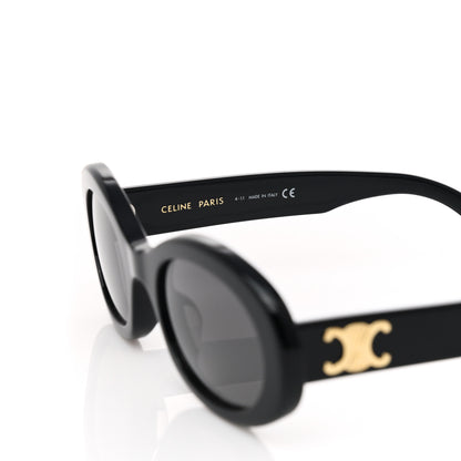 Celine Acetate Triomphe 01 Sunglasses CL 40194U Black 5 of 7