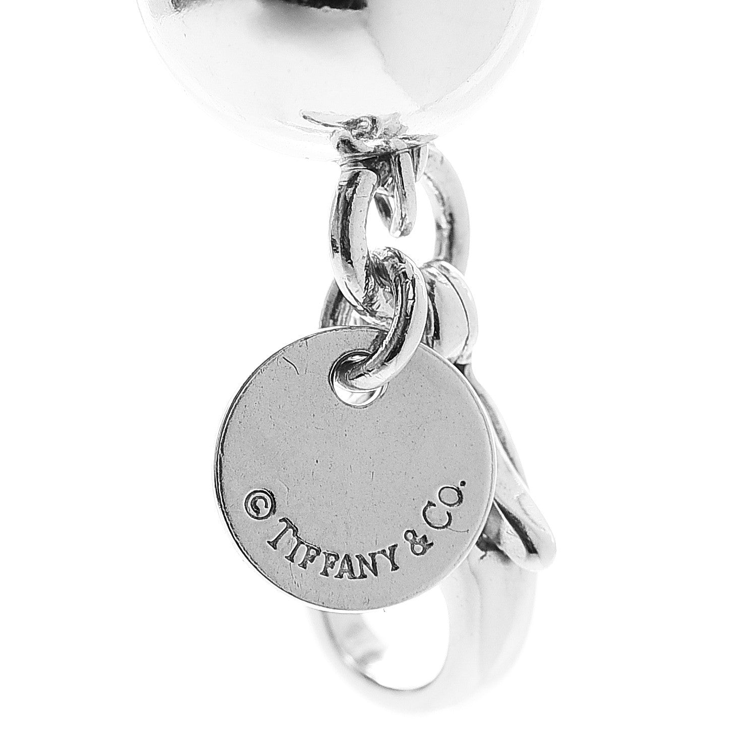 Tiffany Sterling Silver 10mm HardWear Ball Bracelet 4 of 4