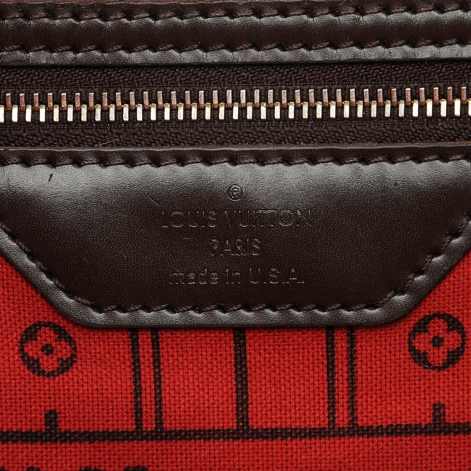 Louis Vuitton Damier Ebene Neverfull GM 6 of 6