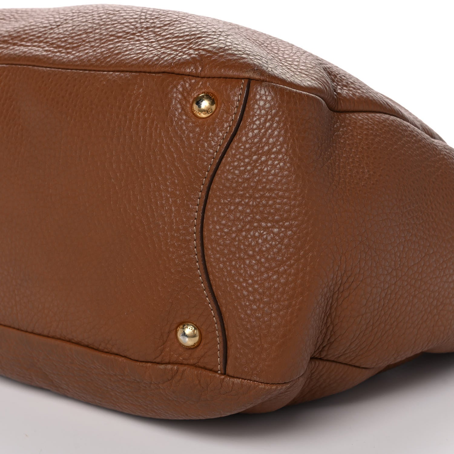 Prada Vitello Daino Side Pocket Hobo Cuoio 9 of 9