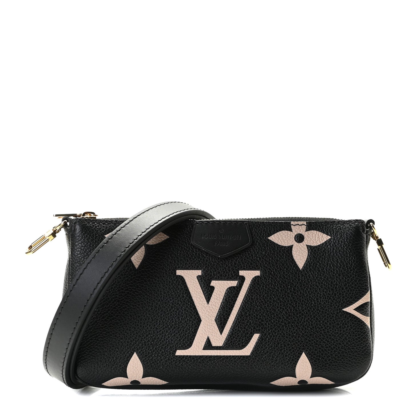 Empreinte Monogram Giant Multi Pochette Accessories Mini Pochette Black Beige
