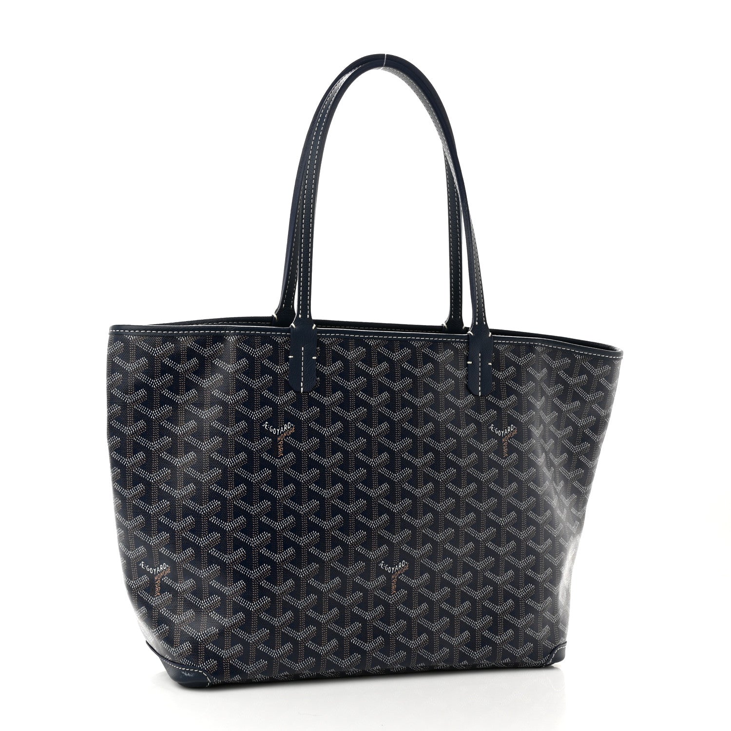 Goyard Goyardine Artois PM Navy 3 of 10