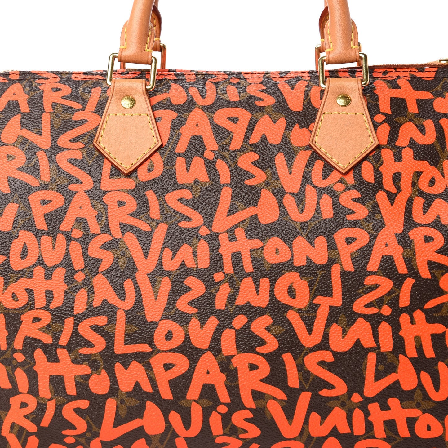 Monogram Graffiti Speedy 30 Orange
