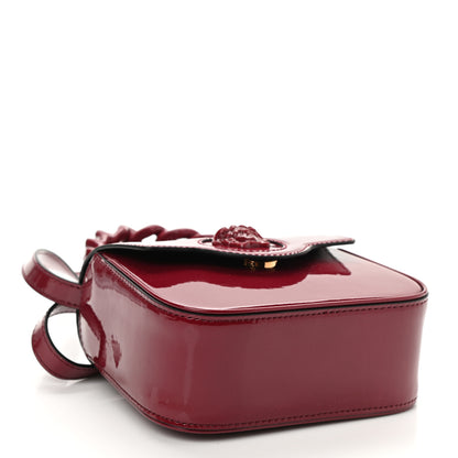 Versace Patent Mini La Medusa Bag Claret 4 of 7