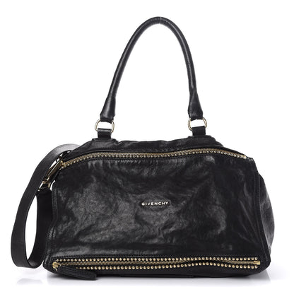 Givenchy Washed Lambskin Large Studded Pandora Black 1 of 10