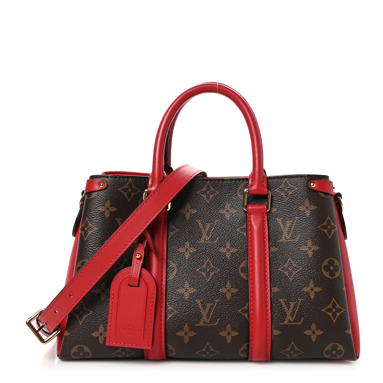Louis Vuitton Monogram Soufflot BB Cherry 1 of 12