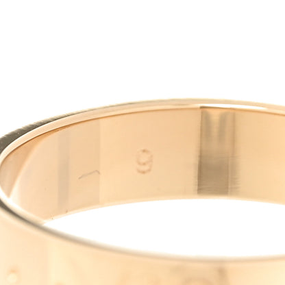 Gucci 18K Yellow Gold 4mm Icon Thin Band Ring 49 5 5 of 6