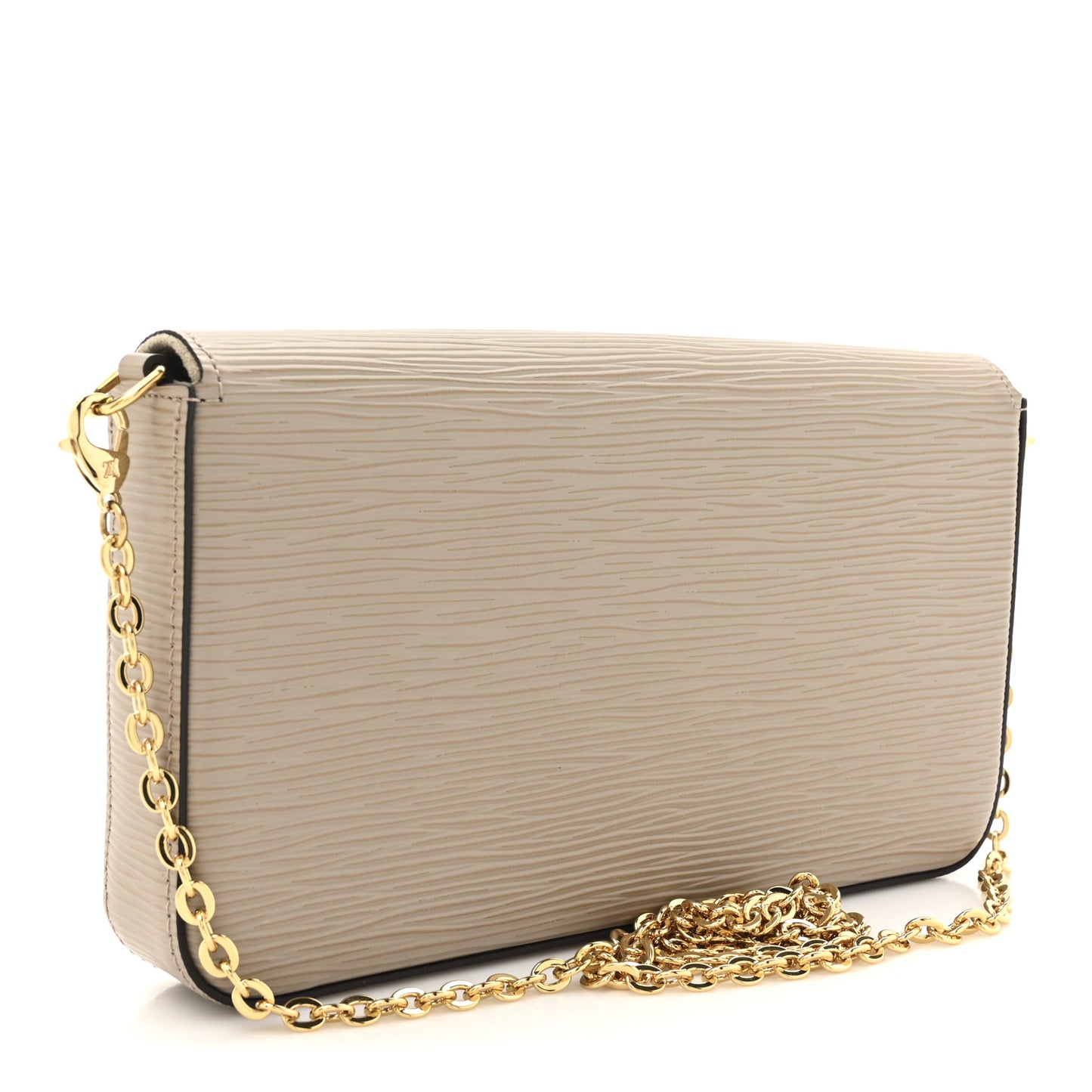 Epi Felicie Pochette Chain Wallet Galet