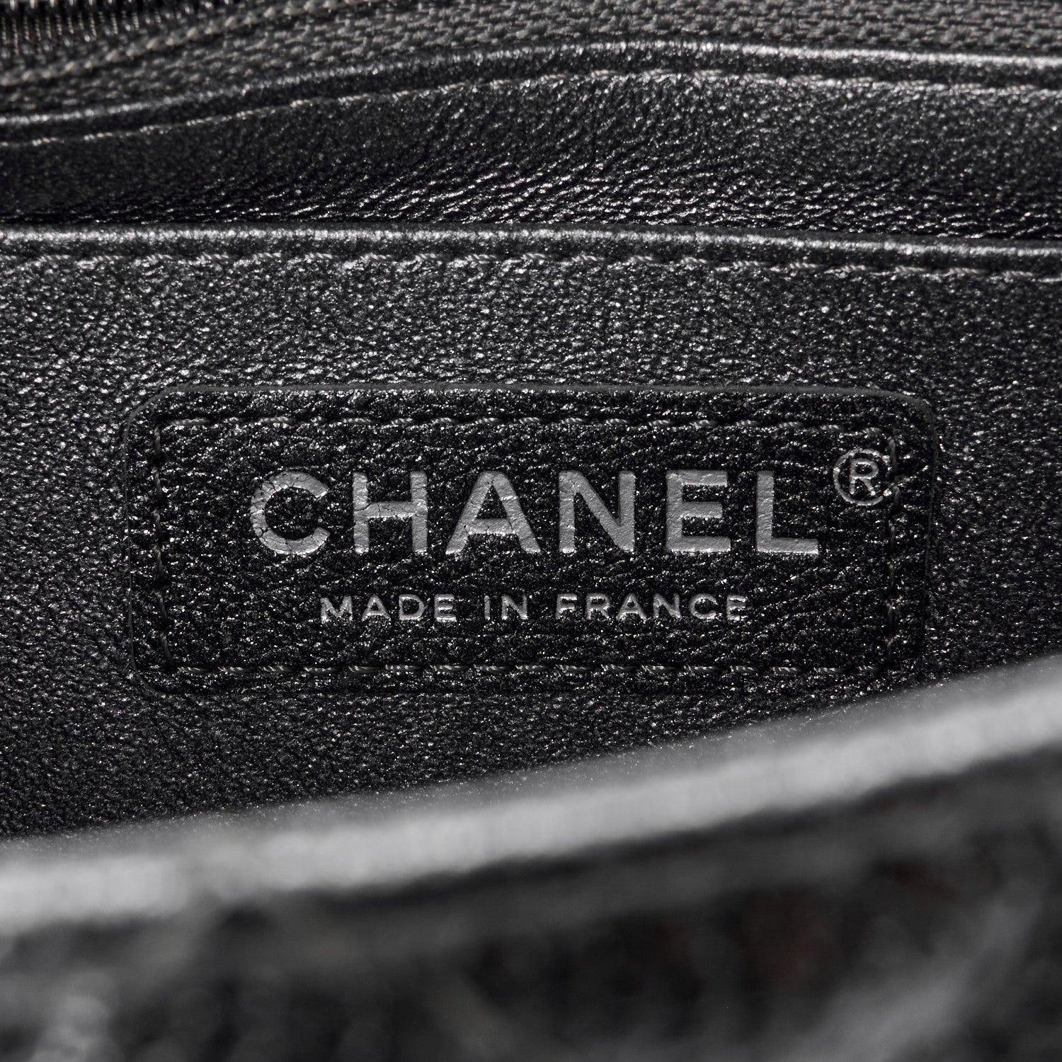 Chanel Pearly Caviar Quilted Mini Rectangular Flap Grey 7 of 11